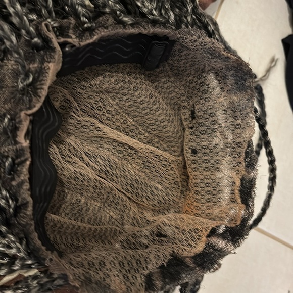 Braided Hair Wig Grey brown - Picture 8 of 14